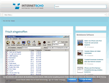 Tablet Screenshot of internet-echo.de